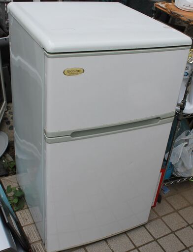 無料 2ドア 85L Elabitax 冷凍冷蔵庫 ER-851 2008年製 宮前区  