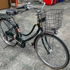 marukin自転車（ママチャリ）26インチ6段変速 