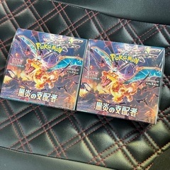 ポケモンカード  黒炎の支配者　Box 2箱　シュリンク、ペリペリ付