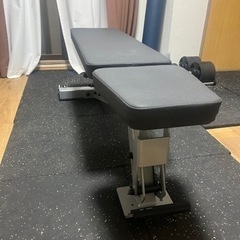 アジャスタブルベンチコンパクトシルバー