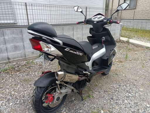 PGO　G-MAX220　機関良好！カスタム！ 希少! PGO G-MAX200 実動 PGO G-MAX220 機関良好！カスタム！ PGO G