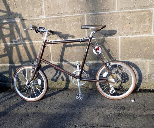 現状品 ブリヂストン グリーンレーベル クエロ ミニベロ 20インチ ブラウン 8段切替 自転車 札幌市 新道東店 現状品 ブリヂストン グリーンレーベル クエロ ミニベロ 20インチ