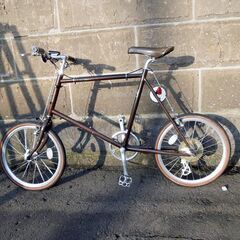 現状品 ブリヂストン グリーンレーベル クエロ ミニベロ 20インチ ブラウン 8段切替 自転車 札幌市 新道東店