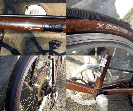 現状品 ブリヂストン グリーンレーベル クエロ ミニベロ 20インチ