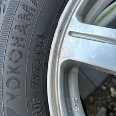 中古スタッドレスタイヤ　155 65/13ホイール付き