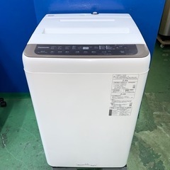 ⭐️Panasonic⭐️全自動洗濯機　2020年6kg 大阪市...