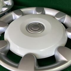 新車外し◆ムーヴキャンバス純正スチール×ホイールキャップ◆ホイールキャップは未装着未使用!!4.5J 14in IS45 4/100◆ムーヴ タント ミラ