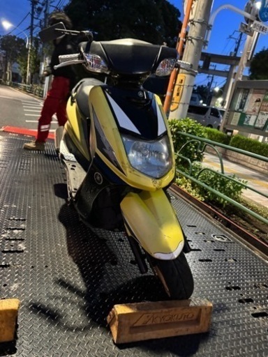 シグナスx 事故車