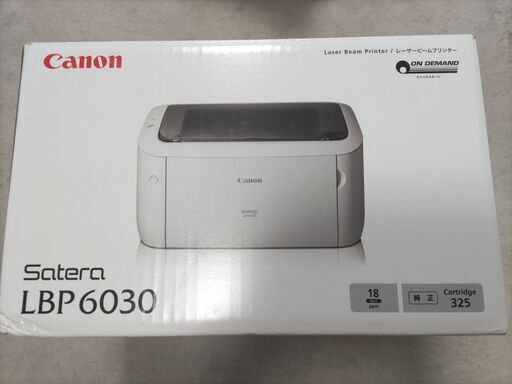 未使用品 Canon Satera LBP6030（予備トナー付き）