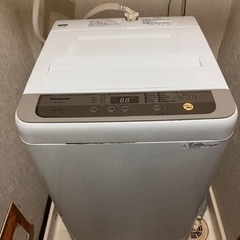 パナソニック　洗濯機【取引予定者決定】