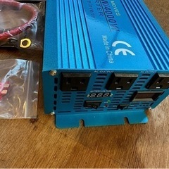 【新品未使用】LVYUAN（リョクエン）正弦波 インバーター　12V　2000W（最大4000W）50HZ 60HZ アウトドア キャンプ 車中泊 ソーラに！