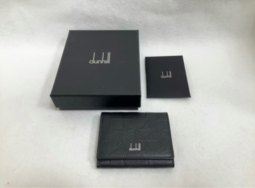 ☆未使用 ダンヒル dunhill コインケース 小銭入れ メンズ ベルグレイヴ オプティカル ブラック