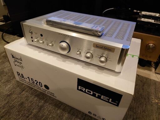 手渡し限定】ROTEL 型番:RA-1520SpecialEdition プリメインアンプ