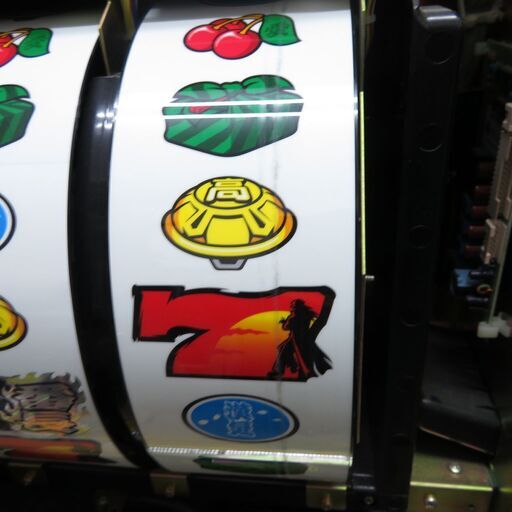 パチスロ実機 初代 押忍！番長 操パネル コイン不用機 ドアキー・設定