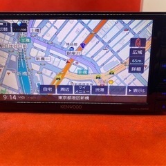 KENWOOD 2023年地図　MDV-L404W 新品バックカメラ付フルセット　し2