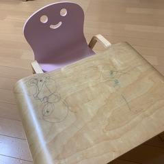 子供用　イス＋テーブルセット(決定)
