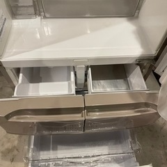☆中古格安！日立 冷蔵庫 R-S42CM 415L 自動製氷付き 2013年製 ソフト 