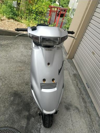 ジャンクスズキアドレスV100 CE11A ロンスイ?カスタムパーツ多数 (は