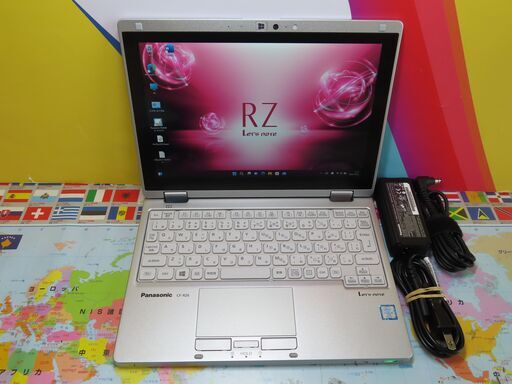 JC08106 パナソニック 極美品 累積230時間 CF-RZ6 SIM搭載 コンパクト office Win11