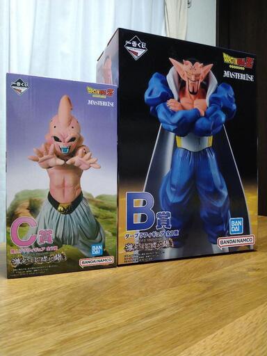 一番くじ　ドラゴンボール　B賞ダーブラ・C賞魔人ブウ
