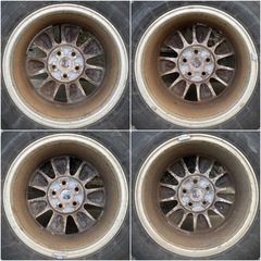 【4本セット】アルファード 10系 16インチ純正ホイール＋スタッドレスセット