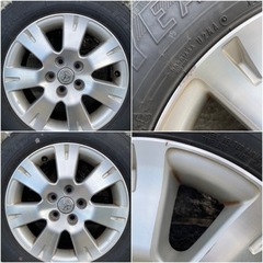 【4本セット】アルファード 10系 16インチ純正ホイール＋スタッドレスセット
