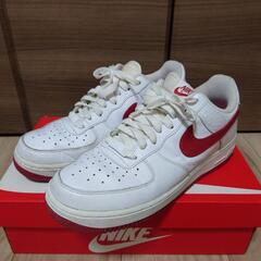 AIR FORCE 1 07 WHITE/GYM RED