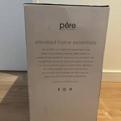 新品未使　空気清浄機！