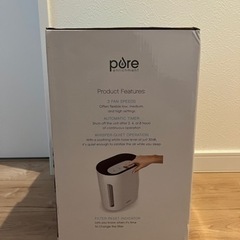 新品未使　空気清浄機！