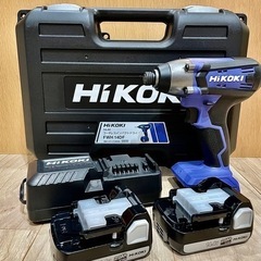 値下(最終)10/22まで】HIKOKI インパクトドライバ/充電機・バッテリー2個付