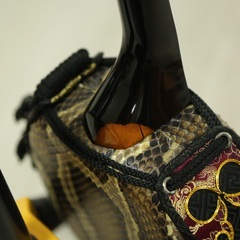 (美品)三線　知念大工(黒檀)  伝統工芸士 作