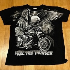 Tシャツ　バイクライダー　XL