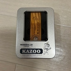 kazoo  木製　楽器　笛
