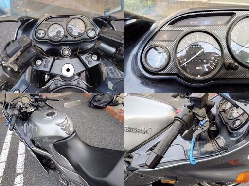 カワサキ ZZR1100 D型 欧州一般仕様フルパワー SP忠男 低走行 タイヤ溝
