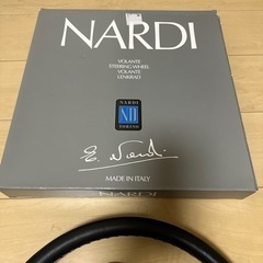 ナルディ　クラシック　NARDI 38π ハンドル　ブラックレザー