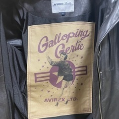 AVIREX レザージャケット ライダース