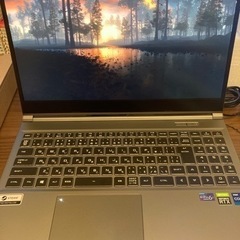 ほぼ未使用品】ガレリアゲーミングノートPC XL7C-R36 Core i7 11800H