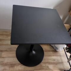 【ネット決済】カフェテーブル 600×600×H710 スチール...