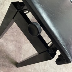 ピアノ連弾椅子 高低調節可能 目立つ傷なし