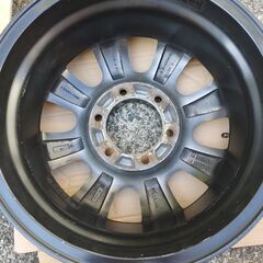 ハイエースに着けていたアルミホイール4本セット