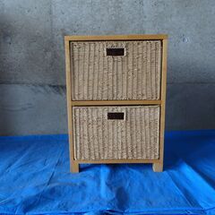 【枚方市民限定】２段ボックス（木製）