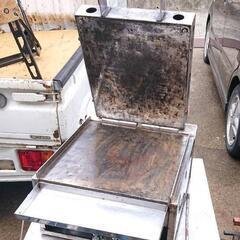 プレス式イカ焼き機/LPガス仕様