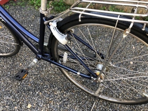 中古自転車】ブリジストン27インチ アルベルトロイヤル (ネイビー 