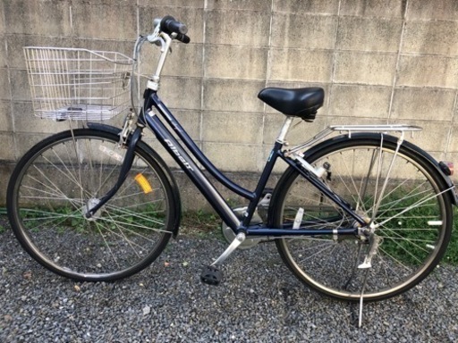 【中古自転車】ブリジストン27インチ アルベルトロイヤル (ネイビー)