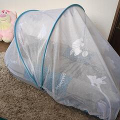 蚊帳付き赤ちゃんマット