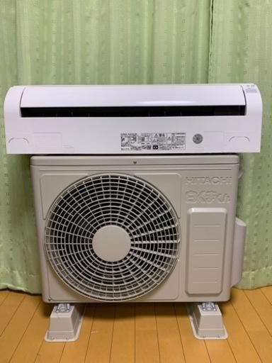 ⭕️高年式、二台有り‼️2020年❗️6畳用❗️取付込❗️HITACHIエアコン