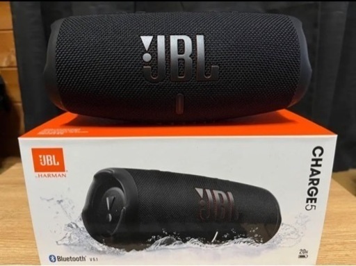 本日限定価格！定価24200円！値下げ15000円！！JBL CHARGE 5 ポータブル防水スピーカー　ブラック