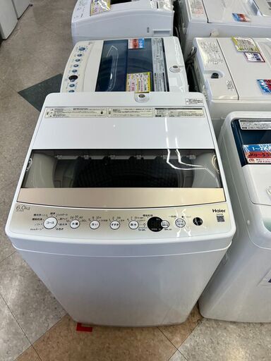 Haier/ハイアール/6.0㎏洗濯機/2021年式/JR-NF148B420