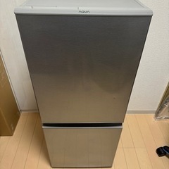 冷蔵庫 AQR-13H-S ブラッシュシルバー 2ドア 右開き ...