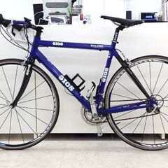 北海道 千歳市/恵庭市 要タイヤ交換 GIOS/ジオス ロードバイク BALENO 2×9速 700×23C 520mm SHIMANO WH-R550 NITTO M186 STI バレーノ 自転車